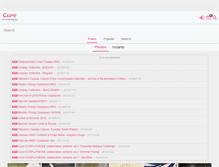 Tablet Screenshot of m.worldcosplay.net